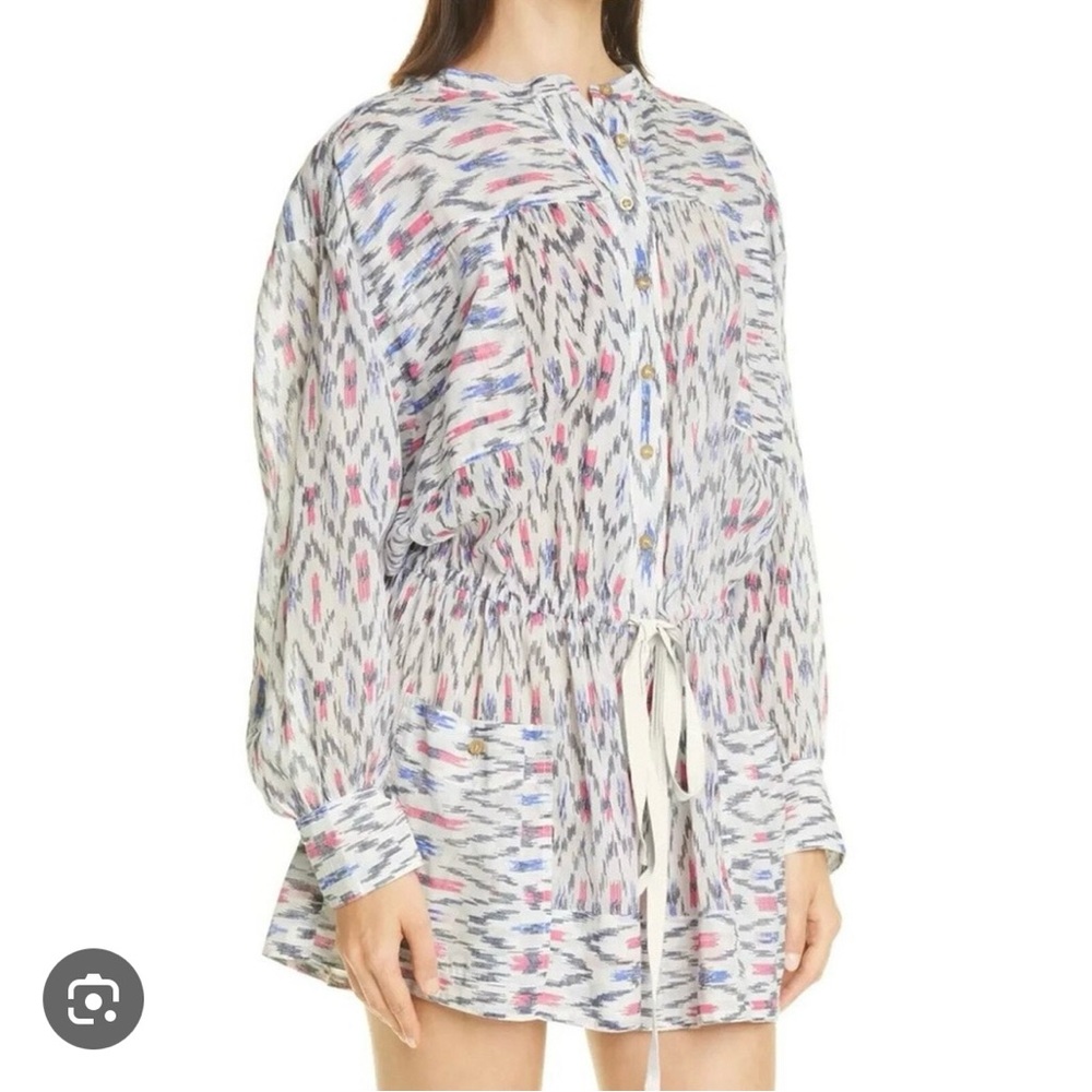 Isabel Marant Etoile Lehana Ikat Romper Size 36/4